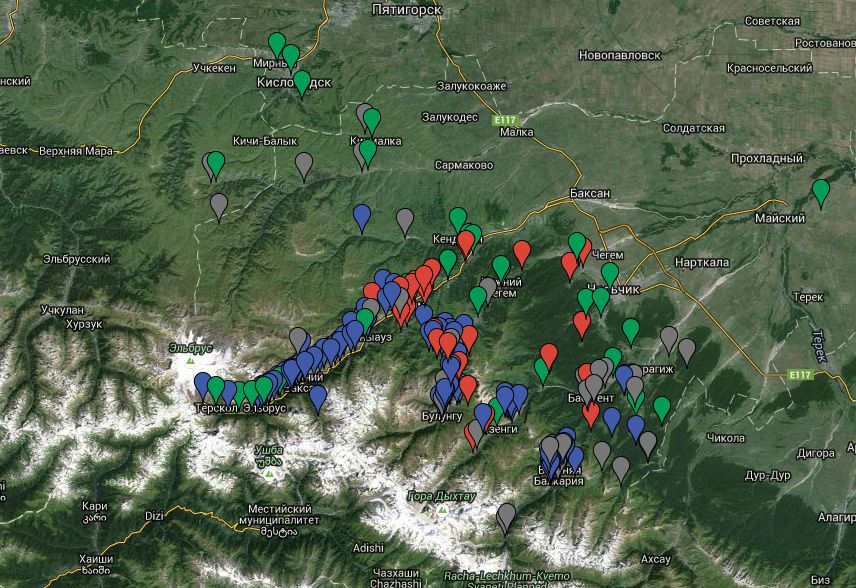 08.10.2015 г. Уточнена и дополнена интерактивная карта
